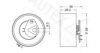 AUTEX 641284 Tensioner Pulley, timing belt